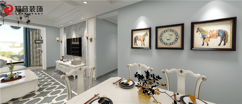 湘潭裝修碧桂園潭州府簡歐風(fēng)VR全景