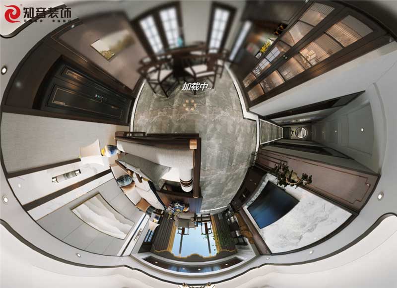 東方名苑190平新中式VR全景圖