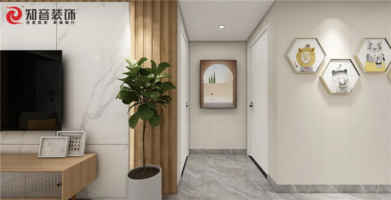 金水灣120平北歐風(fēng)全景VR效果圖